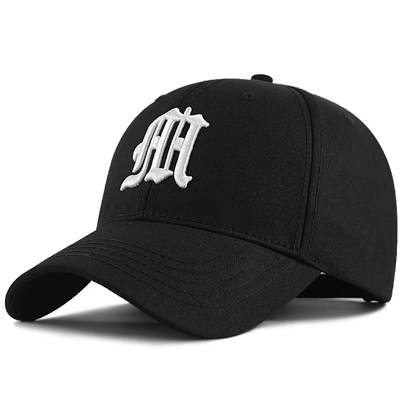 Homens Mulheres Boné de Beisebol Grande Cabeça Plus Size Coroa Alta Qualidade Superior Puro Algodão Oversize Esporte Snapback Hat 58-60cm 61-68cm