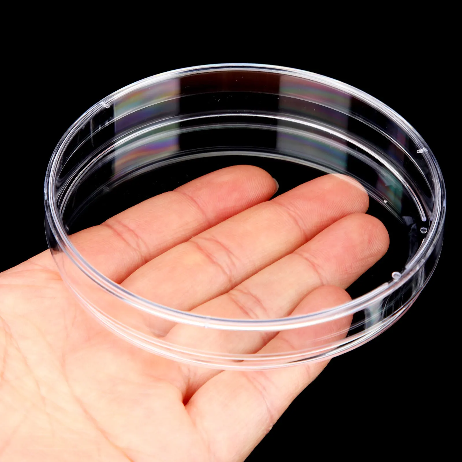 

30Pcs Transparent Petri Dish Laboratory Culture Plate Plastic Professional Petri Tray for Biological Scientific Research School