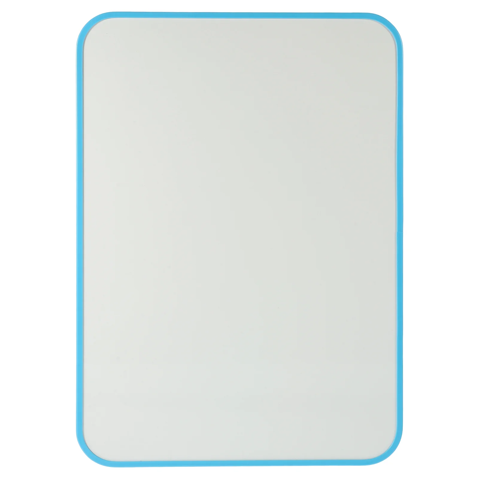 Tableau blanc double face portable à bord lisse, réutilisable rapidement, effaçable à sec, notes de bureau et babillard, plastique, maison