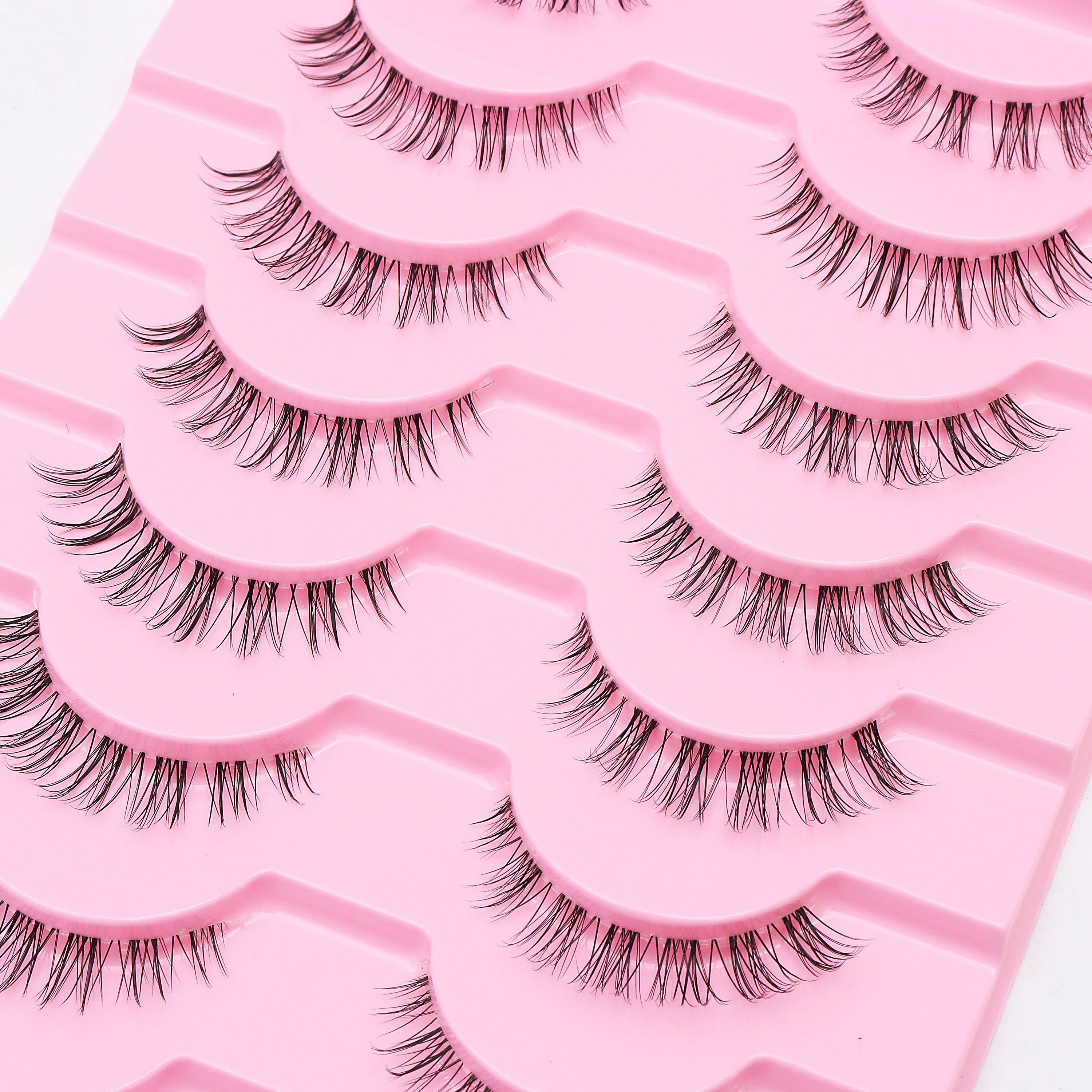 DINGSEN 10 Paar Transparente Anime-Naturwimpern Manga-Wimpern Koreanische Make-up-Wimpern Großhandel Künstliche Wimpern – Detail 11