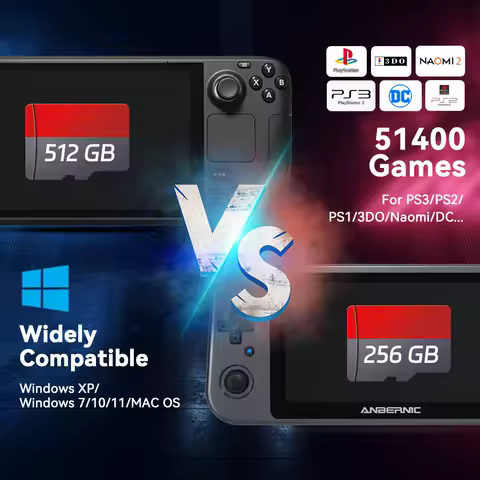 Batocera Retro Gaming TF Card For Windows PC/MAC/Steam Deck Oled/Handheld Game Console Built-in 51400 Games For PS3/PS2/PS1/WII