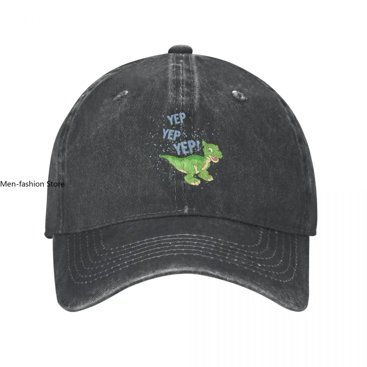 The Land Before Time Ducky Yep Yep Yep Baseball Cap Vintage Distressed Washed Headwear All Seasons Travel Adjustable Hats Cap