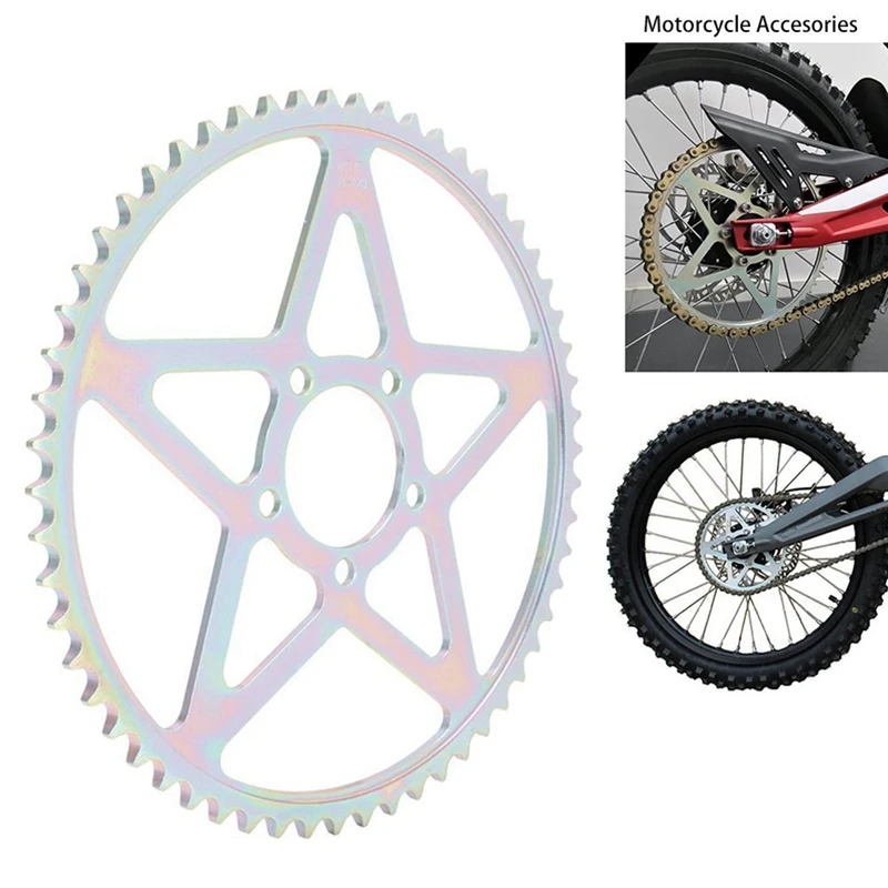 58T Motorcycle Sprocket Sprocket Teeth Disc For Sur-Ron Surron Light Bee S X Light Bee Electric Off-Road Motorcycle