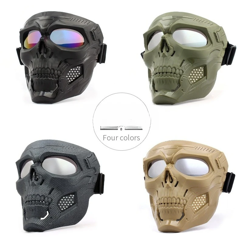 

Off Road Motorcycle Goggles Sports Riding Style Face Shield Helmet Compatible Goggles