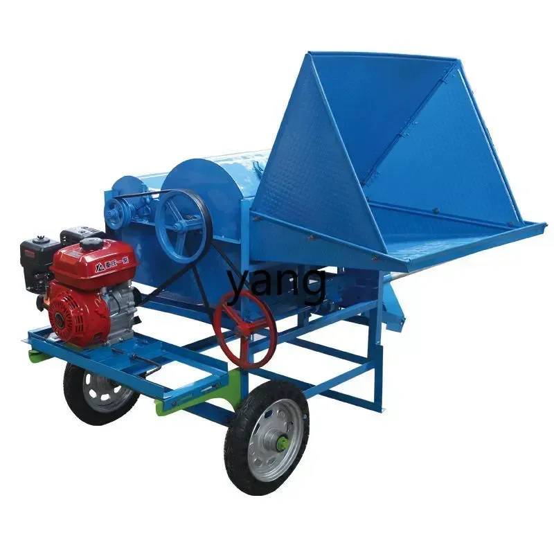 XYY multifunctional new rapeseed agricultural double roller household thresher