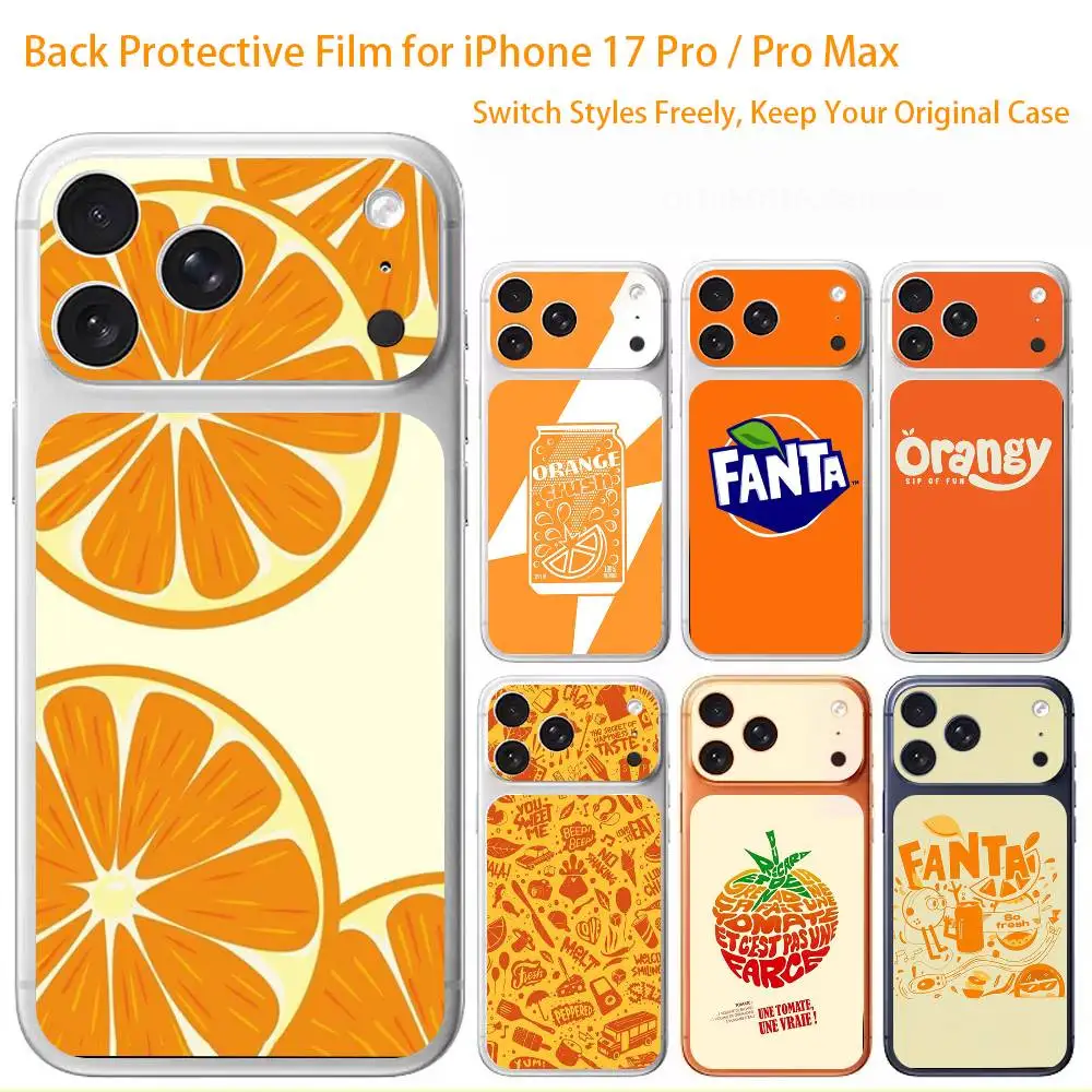 Art F-Fanta-as 3D Full Body Skin Decal for iPhone 17/Pro/Pro Max Color Rear Protective Sticker