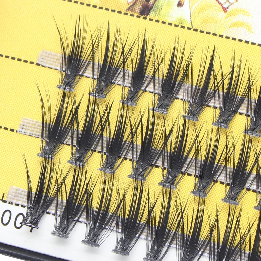 Superior Quality 30D Mink Individual Grafting Eyelash Extension 0.7mm Thickness 60 Bundles Mink Eyelash Extension Natural