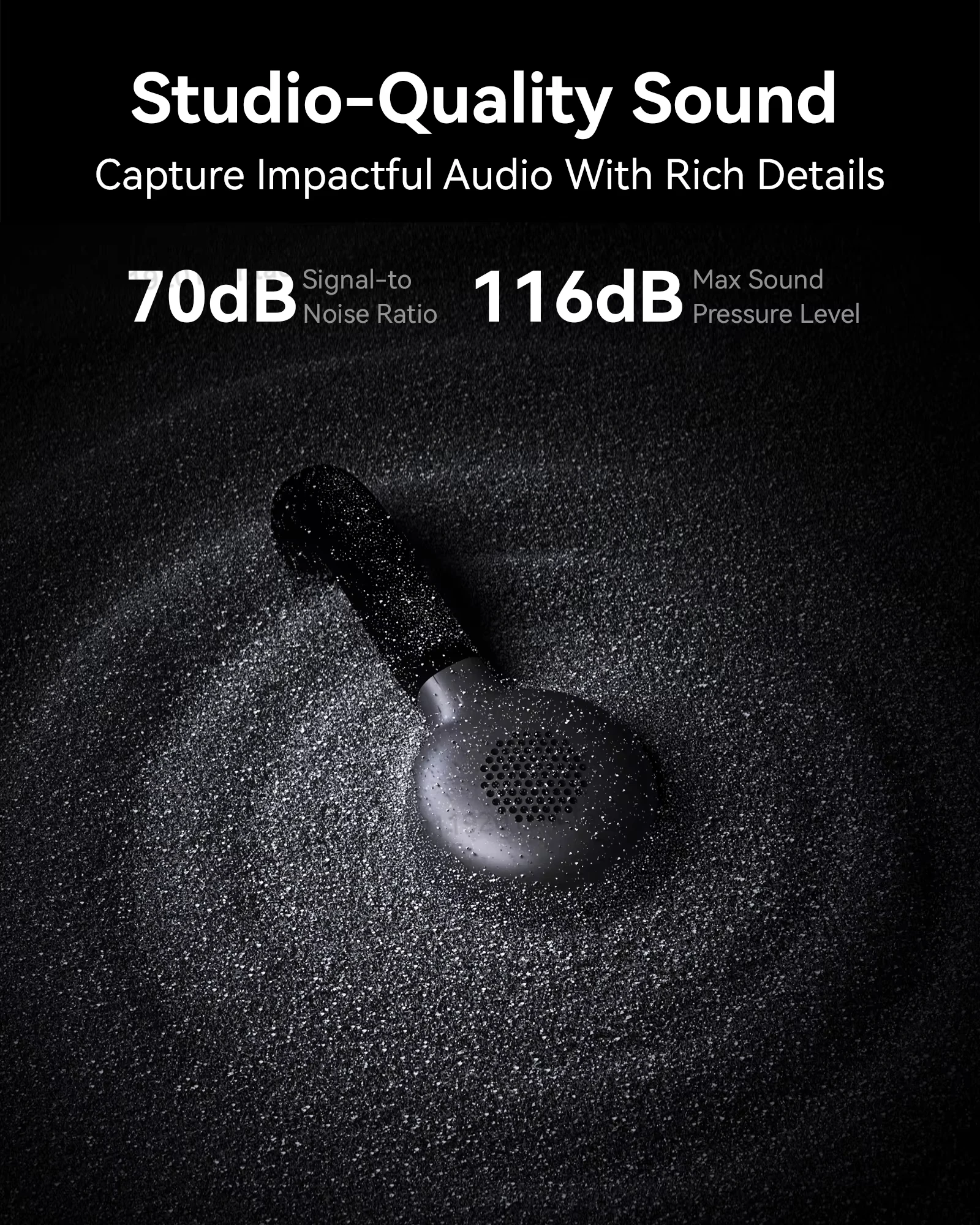 M2S Wireless Microphone  Camera  PC Noise Cancellation MicrophoneVlog Interview