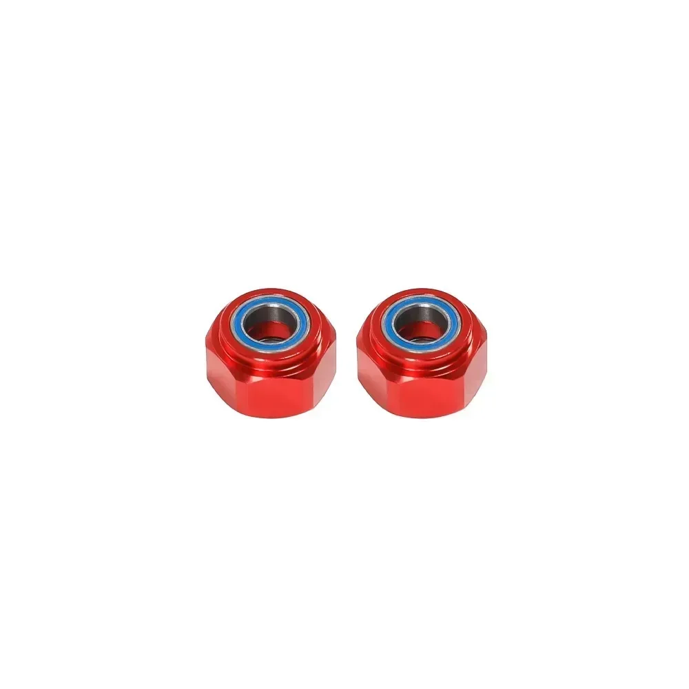 2 stuks Metalen Front 12mm Wiel Hex Hub Adapter voor Tamiya DT03 DT-03 1/10 RC Auto Upgrade Onderdelen accessoires