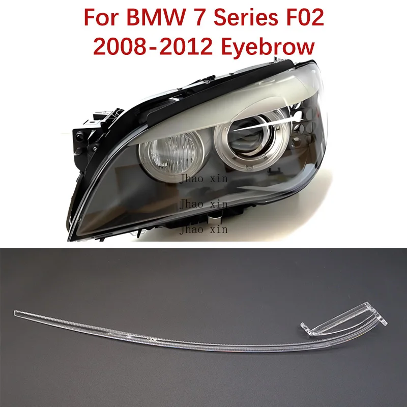 

White Light Car Headlight DRL Light Guide Strip For BMW 7 Series F02 Angel Eye Light Source Module Guide Strip 2008-2012 Eyebrow