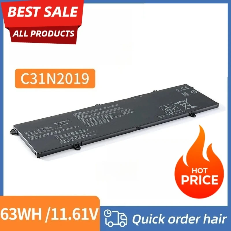 

Top-Tier C31N2019 Laptop Battery For ASUS VivoBook Pro 14X OLED M7400 15 OLED M3500 M3500QC-L1062T M3500QC-L1079T