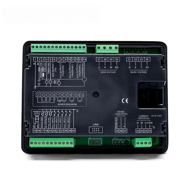 Unit controller 6110U generator automatic expansion module replaces Zhongzhi HGM6110U LCD screen
