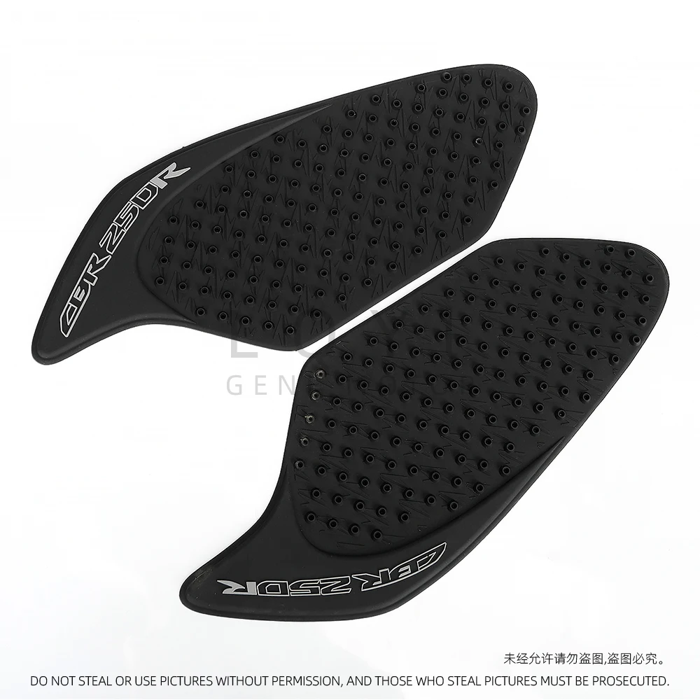 دراجة نارية خزان الوقود وسادة مكافحة زلة حامي ملصقات قبضة الركبة الشارات الجانبية لهوندا CBR250R 2010 2011 2012 2013-2016 CBR 250 R #4