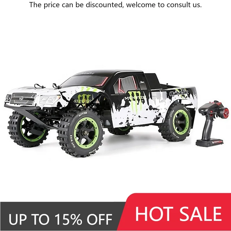 

Rofun Racing BAHA5SC 1/5 RWD 2.4Ghz Remote Control Baja Car RC Monster Truck 5th Scale RTR With 32cc Nitro Gas Gasoline Engine