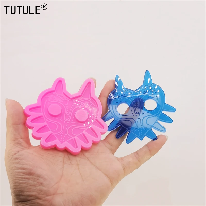 animal DIY epoxy jewelry Flexible Polymer Clay Kawaii Silicone Mold  Cake Chocolate Mold Shiny Elf Shaker Silicone mold