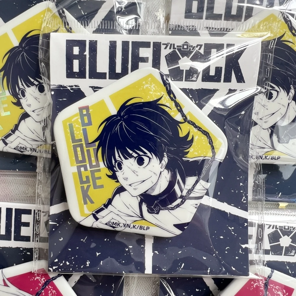 Chigiri Hyoma Bachira Meguru Cosplay, Emblema Flash duplo, Anime Blue Lock