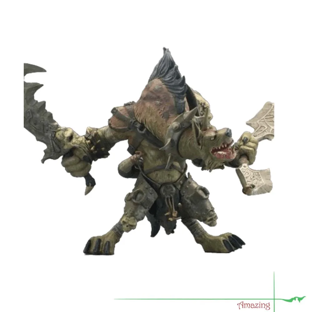 

Новинка 2024, оригинальная свободная Военная фигурка Worgen Hogger, первое издание, фотография