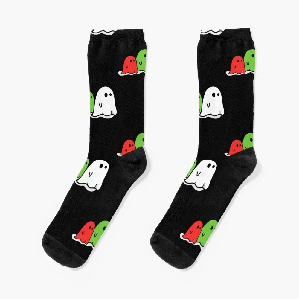 

spooky cute gosts Socks hiking new year FASHION cycling Socks Woman Men's summer tennis cycling golf Socks For Women Men's