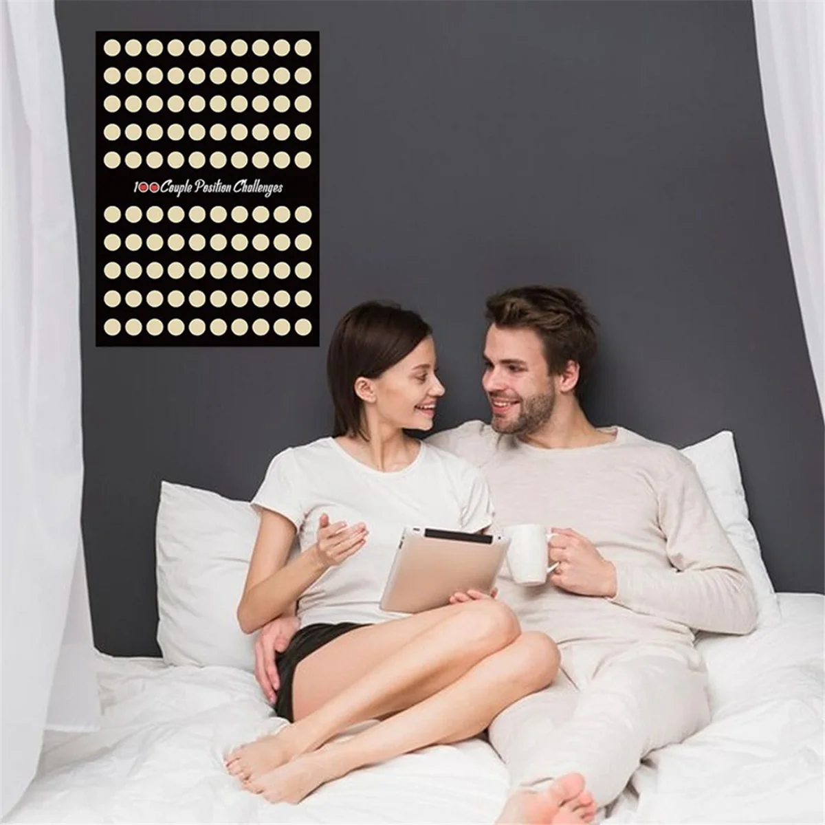 The Love Game Scratch Off Poster Game for Couples Valentine'S Day Gifts Wall Poster Gift for Her and for Her HOT