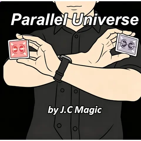 Parallel Universe By J.C Magic Poker Deck Magic Tricks Gimmicks Close Up Magie Props Magician Illusion Street  Magia Profesional
