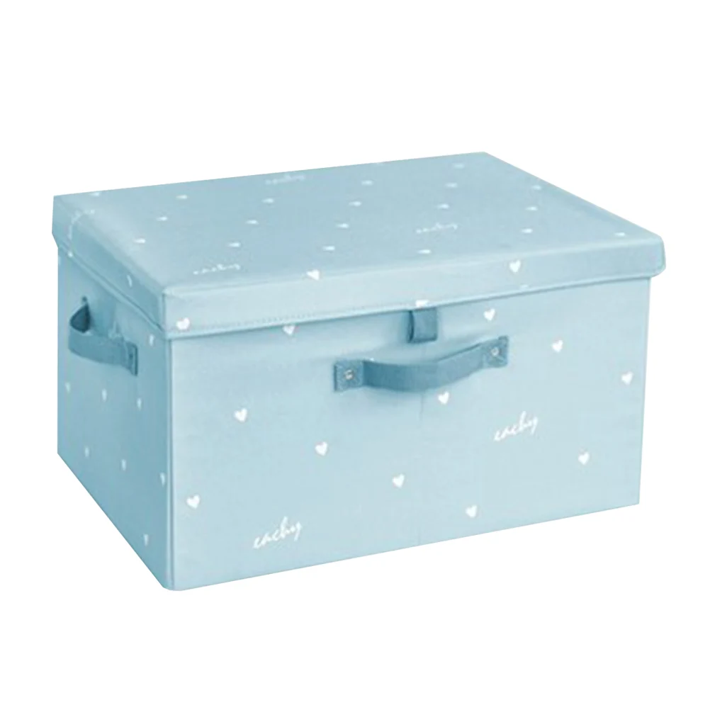 

Clothing Storage Box Foldable Wardrobe Container Light Weight Toy Book Organizer Household Cloth Box