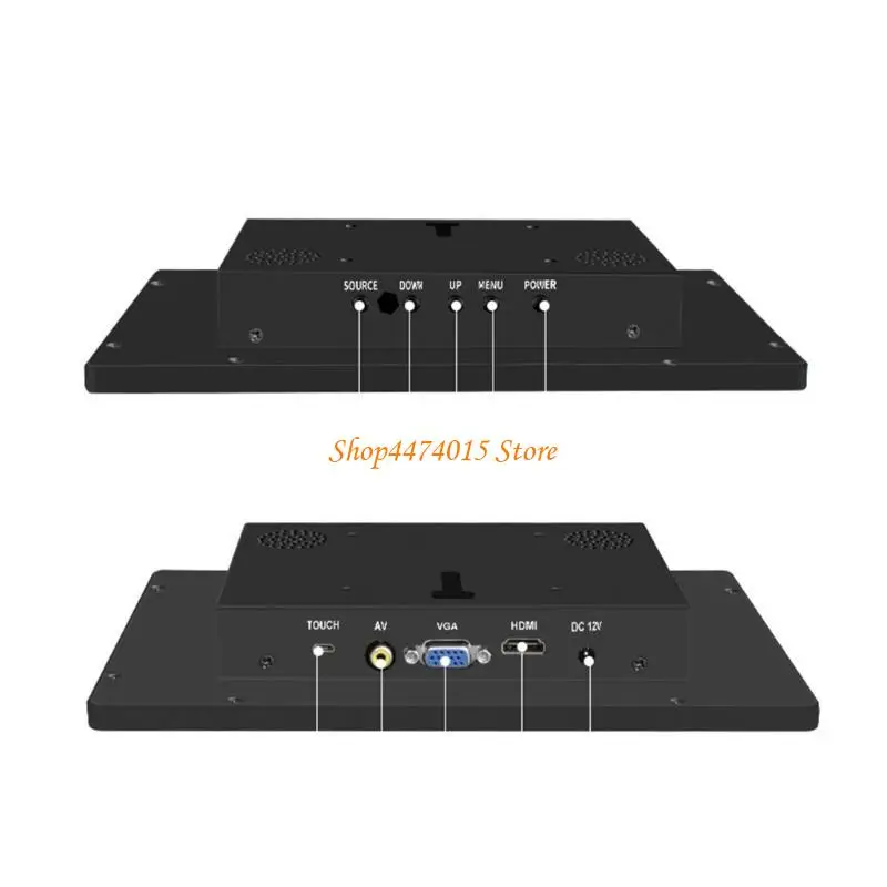 K1AA 10.1 بوصة 1280 × 800 عرض كامل الملاك مقاومة الصناعية للمس كمبيوتر شخصي لوحة محمولة ميني كل شيء في جهاز كمبيوتر واحد