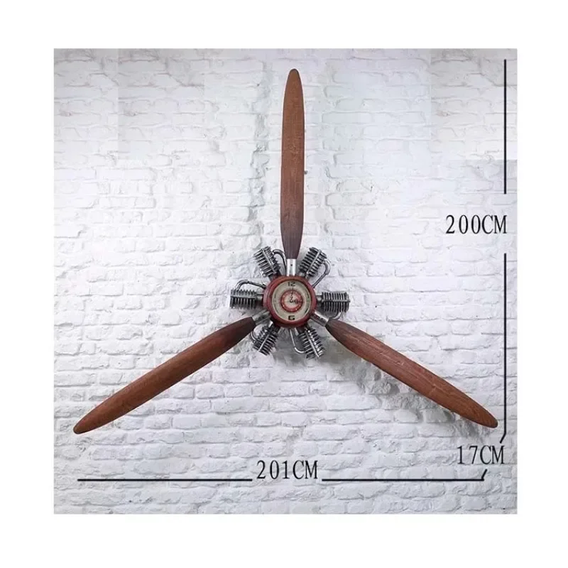 Propeller restaurant bar airplane wings Decorative diy home decor Aircraft Propeller Metal Ironwork