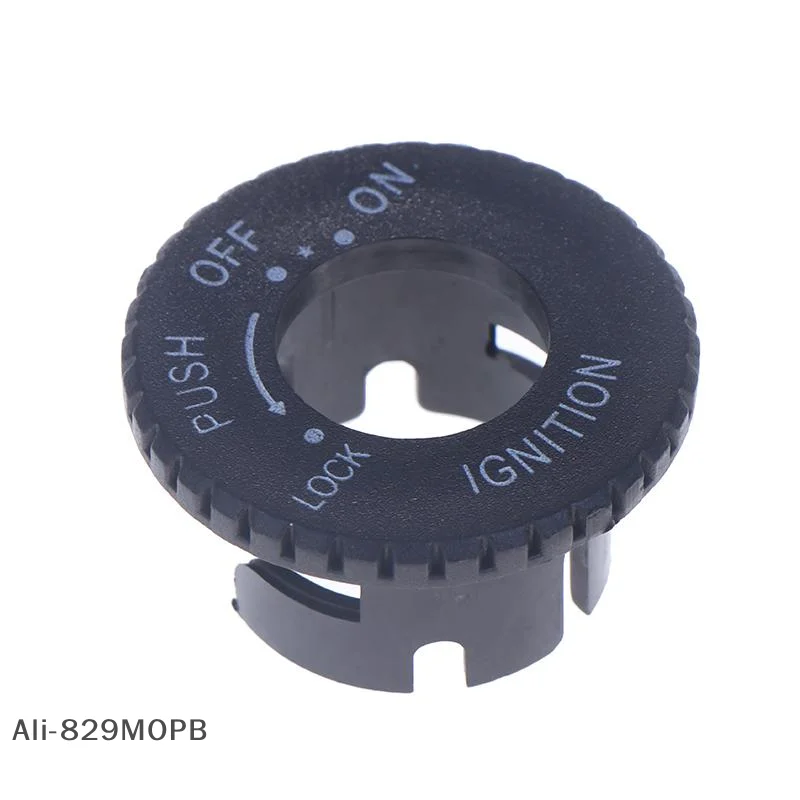 【S】para JOG 50 2JA 3KJ 3YK 4YP 5BM accesorios motocicleta cubierta decorativa ABS negro ciclomotor Scooter bloqueo de encendido tapa embellecedora