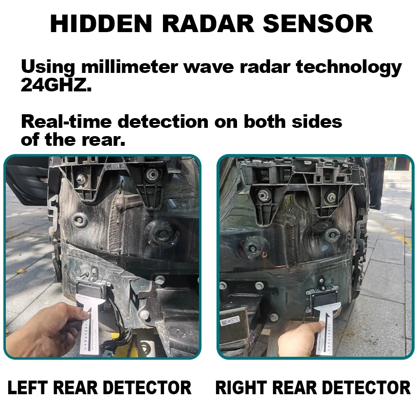 سيارة لبورشه كايين 2011 إلى 2017 BSD BSM BSA نظام كشف البقع العمياء تغيير المسار مساعدة كاشف الرادار للسيارات #6