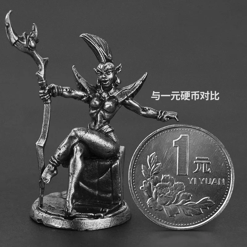 Metal Ashes Trial Soldier Model Action Figures Toys Car Interior Miniature Ornament Akcesoria Wojenne Wojskowe Planszowe Elementy Gry