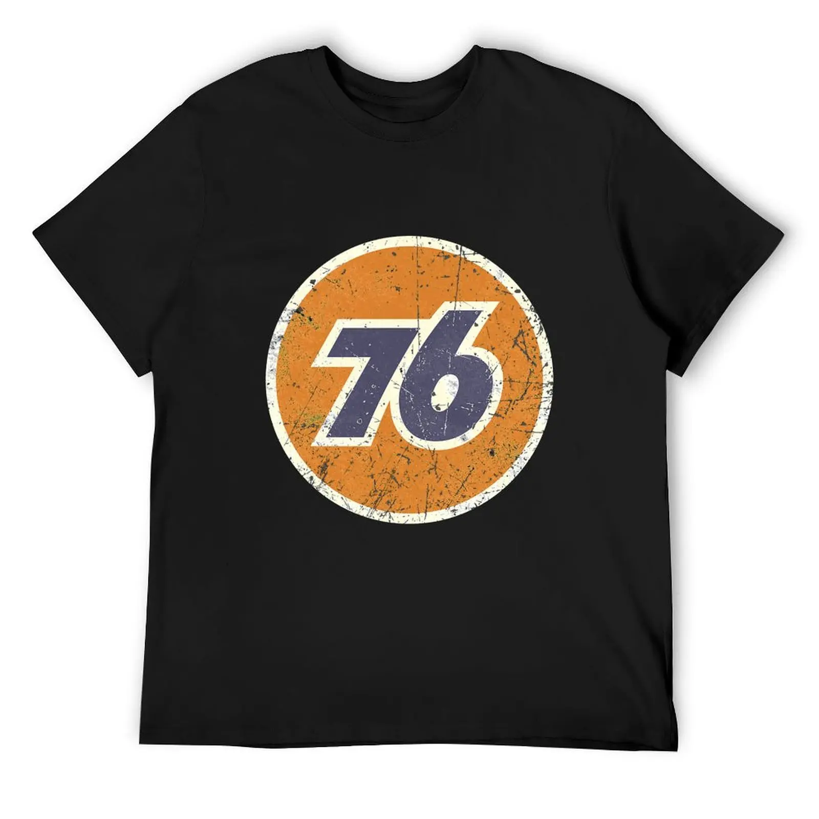 

76 Oil Union Vintage T-Shirt vintage t shirts custom shirt Short sleeve tee mens white t shirts