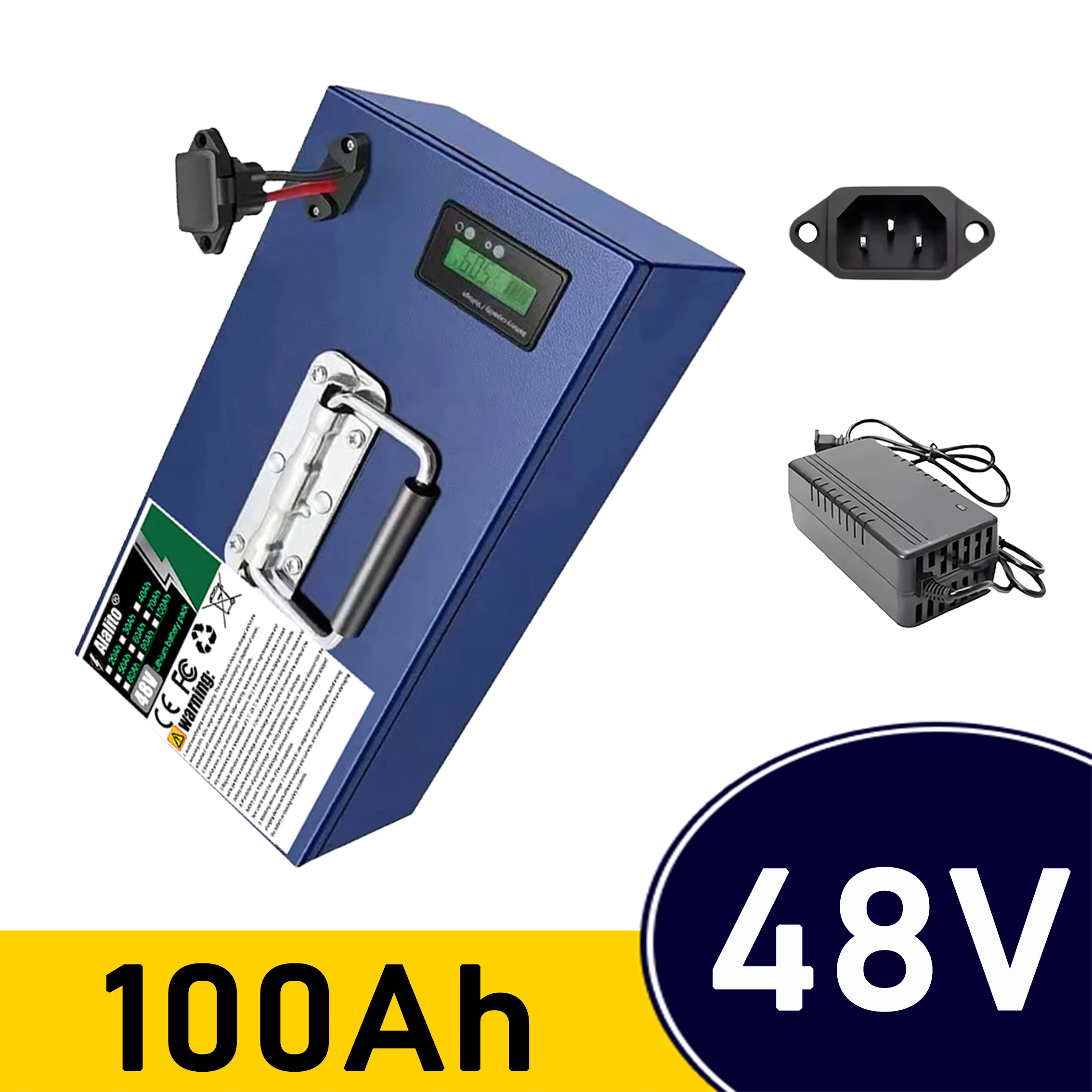 

Air freight, shipped within 24 hours, suitable for 250-2000W motor equipment, 48V 20Ah-100Ah