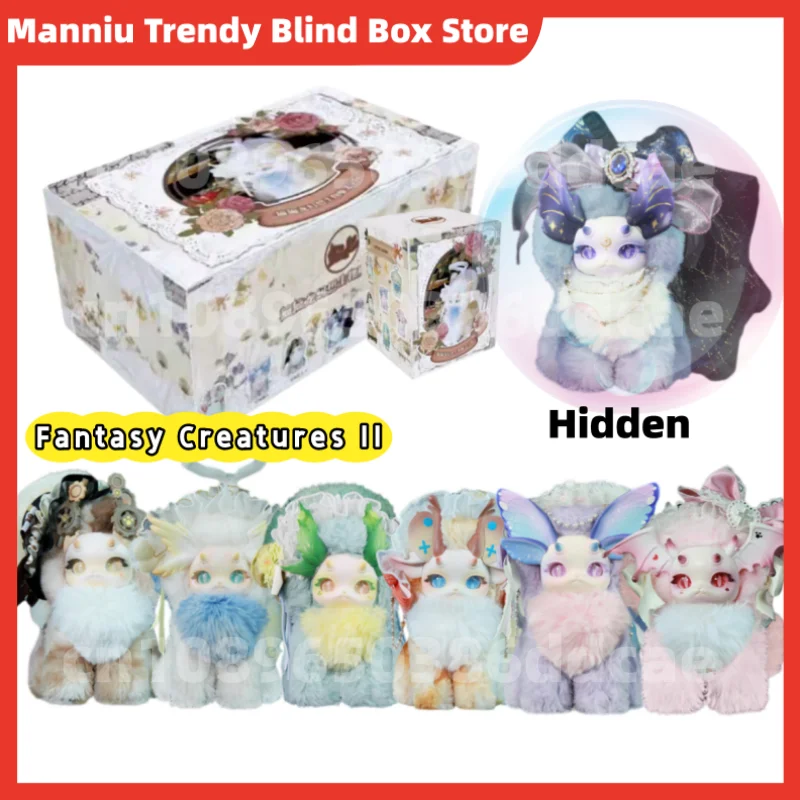 

Подлинный кролик Дракон Фэнтези Биология Второй поколения Cat Dragon Magic Academy Series слепая коробка орнамент виниловое лицо милые подарки