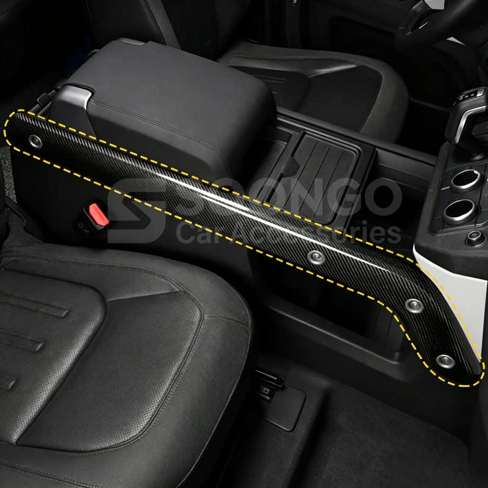 For Land Rover Defender 130 110 90 Car Center Side Trim Replacement Gear Shift Panel Strip Interior Decoration Accessories