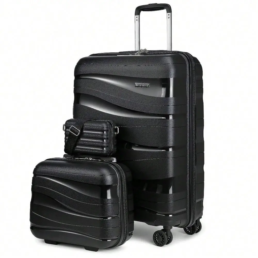 

Чемодан Joyway для ручной клади из полипропилена с колесами-спиннерами, 22x14x9, одобренный авиакомпаниями, на колесиках, чемодан-тележка