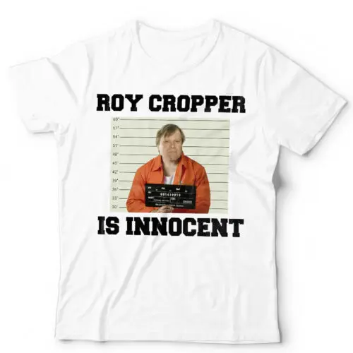 Roy Cropper Line Up Tshirt Unisex & Kids Innocent Funny TV White TShirt