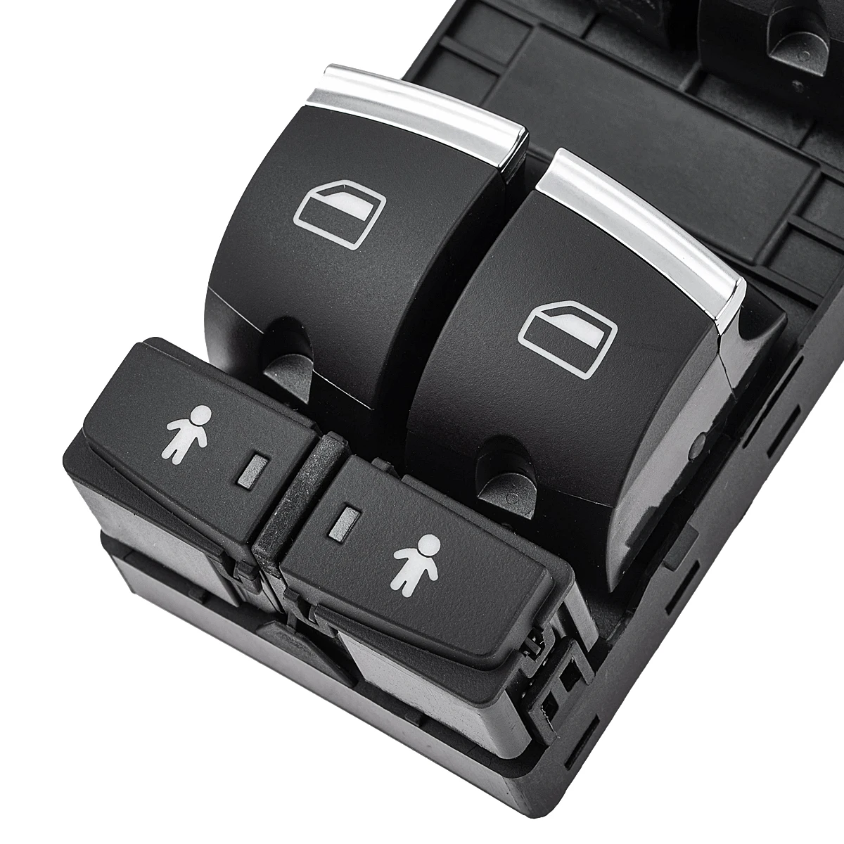 Front Left Window Control Switch 4F0959851J,4F0959851J5PR For AUDI Q7 (4LB) 3.0 TDI,3.6 FSI,4.2 TDI,6.0 TDI Quattro 2006-2015 4