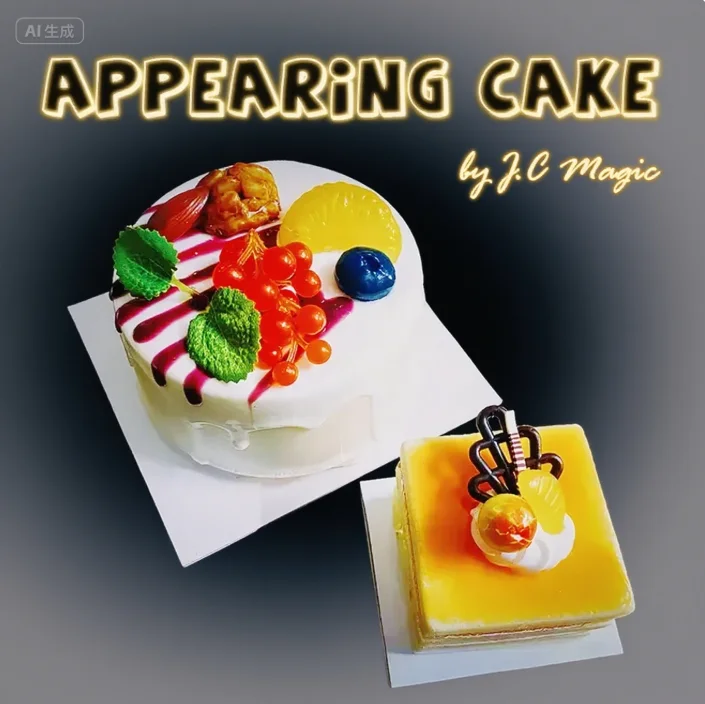 

С Днем Рождения Появляющийся Торт Дж.С Фокусы Крупным Планом Сценические Иллюзии Ментализм Уловки Реквизит Романтический Торт Появляется Магия
