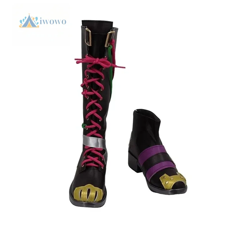 Arcane LOL Jinx Обувь для косплея Сапоги на заказ