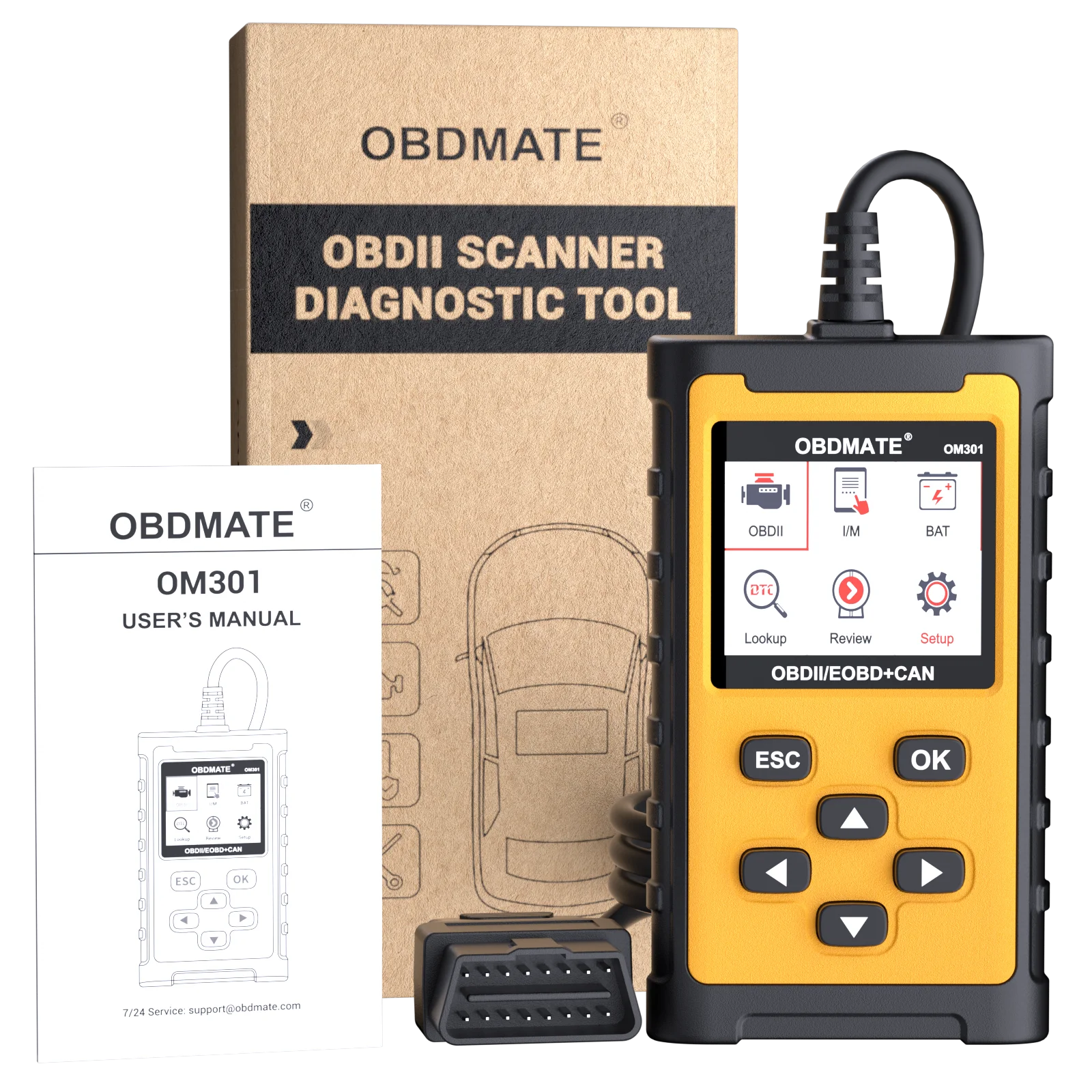 OBD2-Scanner Codeleser Motorfehleranzeige Auto-Diagnosegerät Fehlercodes Lesen und Löschen Volle OBD2-Funktionen 2026 – Detail 21
