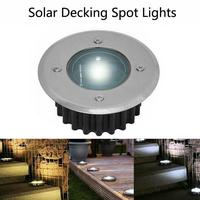 LED Solar Underground Light Waterproof Outdoor Garden Spot Recessed Inground IP44 Solar Light
