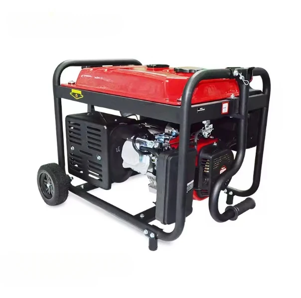 

YHS-OT-001 1kW-10kW Silent Type Auto Start 50Hz Generator Set Portable with Handrails and Wheels