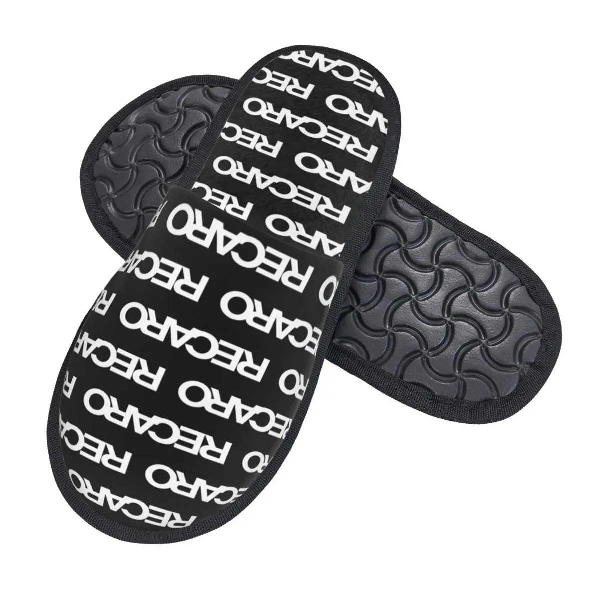 Aangepaste Recaros Logo gastslippers voor Spa vrouwen huisslipper