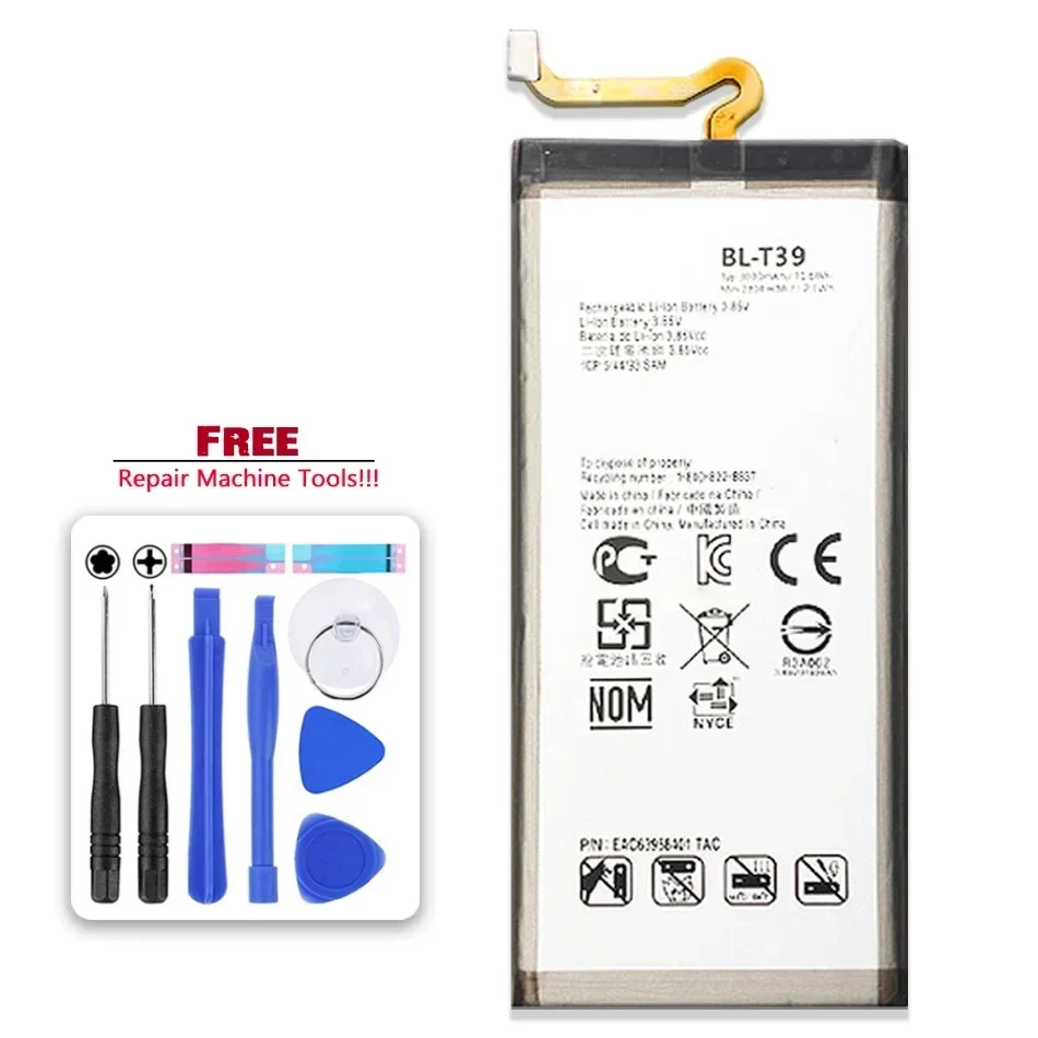 

BL-T39 Battery For LG G7 G7+ G7ThinQ LM G710 ThinQ Q7+ LMQ610 Bateria + Free tool