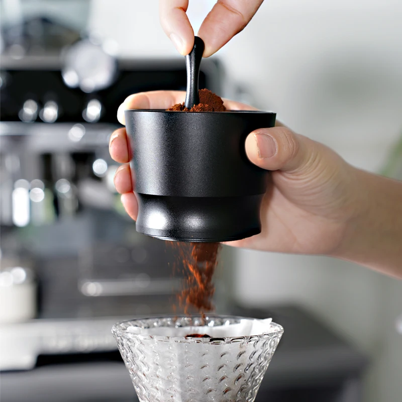 

Универсальная чашка для дозирования кофе, нюхающая кружка для эспрессо-машины, износостойкая чашка для дозирования кофе из алюминиевого сплава, капля