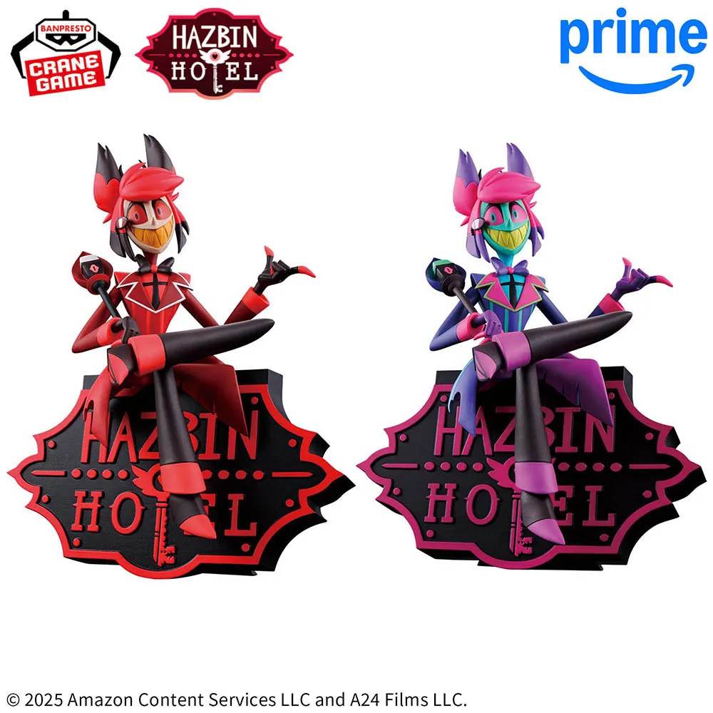 Hazbin Hotel フィギュア Alastor Vaggie 4体セット Welcome to Hazbin Hotel Alastor Vaggie Anime Figure Action