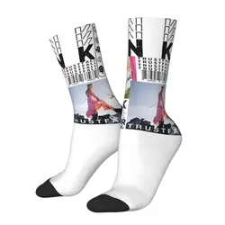 Fashion Women Men Cool Singer Pink P!nk Crew Socks Pop Songs Product Football Socks Cute Wonderful Gifts