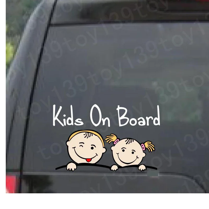 Customizable Size Personality KIDS Baby BOARD Car Decals/water Proof/car Window Body/Funny Vinyl Car Sticker Decal/reflective