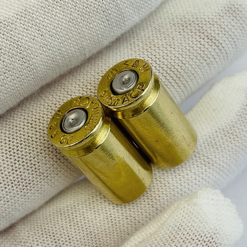 19.2MM Full Length Personalized Creative Brass Bottom Fire Refrigerator Sticker Cultural Gift Handicrafts EDC Toys