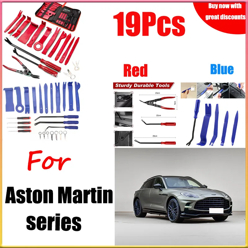 

Для Aston Martin 19 шт. автомобильная стереосистема для разборки нейлоновый набор инструментов инструмент для разборки центральной панели автомобиля